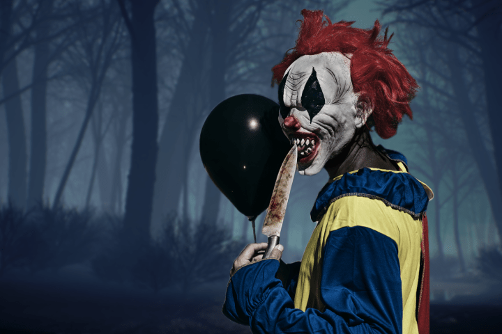 a person wearing a costume