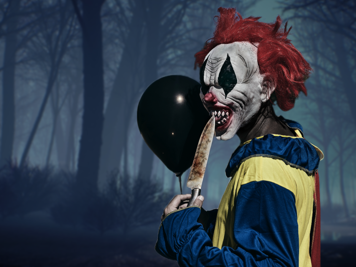 a person wearing a costume