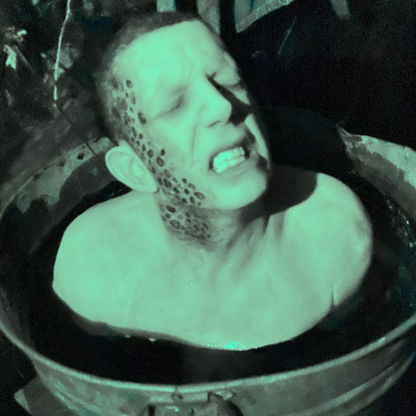 a woman taking a selfie