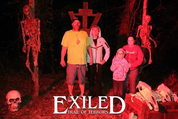 Guests enjoying opening night at Exiled